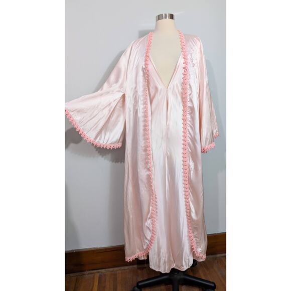 Scintilla Inc 40s Glam Peignoir Set - Picture 7 of 14